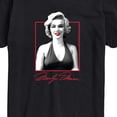 thumbnail image 3 of Marilyn Monroe - Black and White Square Short Sleeve Graphic T-Shirt, 3 of 5
