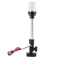 thumbnail image 1 of Fold Down Boat Stern Light, Led Anchor Navigation Light, IP67 Waterproof All Round Anchor Light, 3NM Visibility for Pontoons, Fishing Boats, 1 of 7