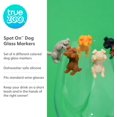 thumbnail image 2 of TrueZoo 5717 Spot On: Doggie Glass Markers, Multi Colored, 2 of 8