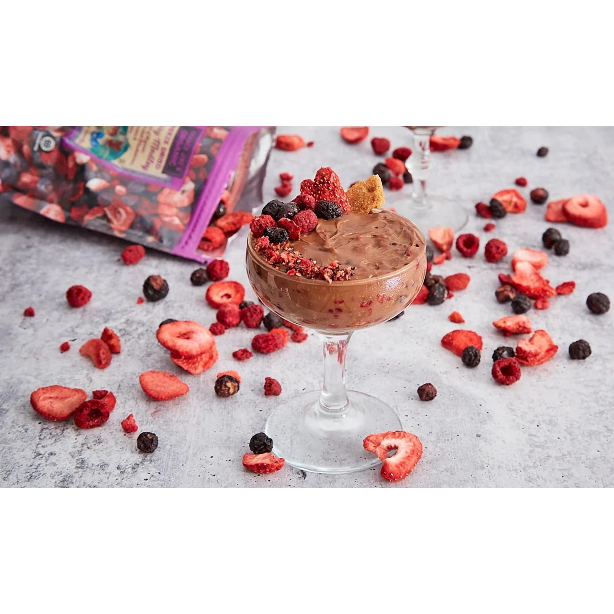 4 Pack of Trader Joe’s - Organic Freeze Dried Berry Medley | (1.2 Oz) a Pack | Buy from RADYAN