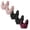 Pink1, variant on 5 Pack Plus Size Bras for Women Wirefless Lace Full Coverage Push up Bras Comfortable Everyday Bra