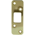 thumbnail image 3 of Round Corner Deadbolt Strike Plate, 1-1/4" x 3-5/8", 2-1/2" Center-to-Center, Satin Nickel by Stone Harbor Hardware, 3 of 21