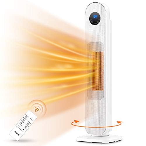 Space Heater,1500W LCD Electric Heaters with Remote 12H Timer