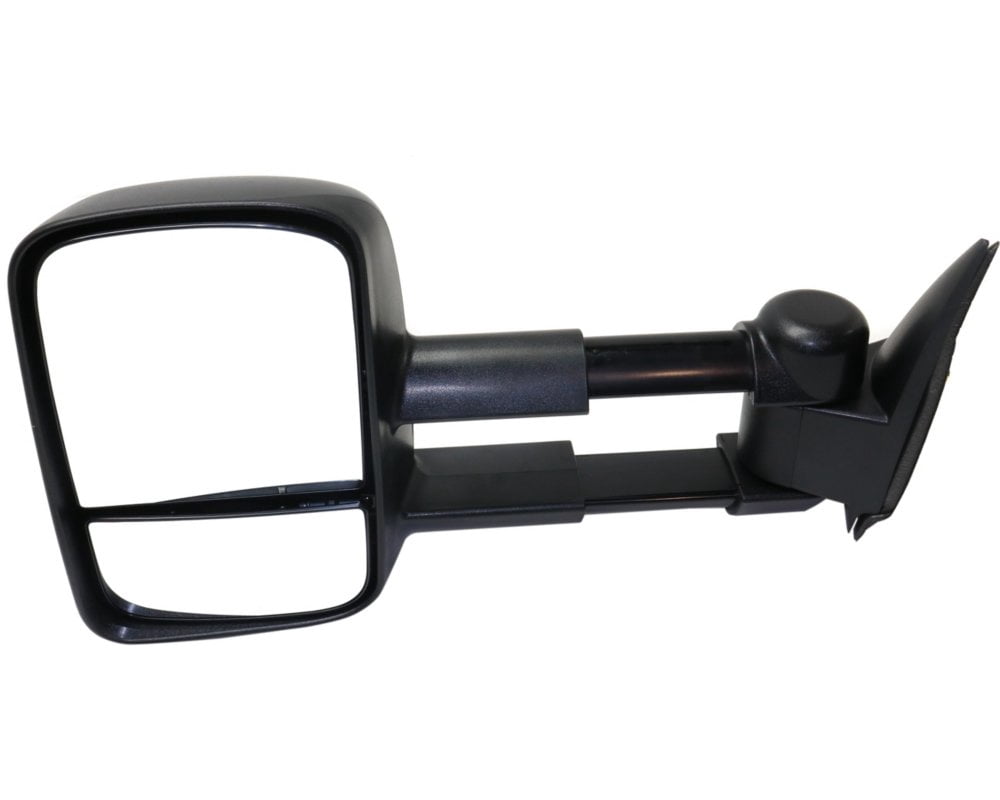 Towing Mirror Compatible With 2000, 2002-2006 Cadillac Escalade 2007 Chevrolet Silverado 1500 Classic Left Driver Side Textured Black Kool-Vue