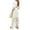 White, variant on Easter Carnival Women'S High Waist Flared A-Line Midi Skirt With Hollow Fringe Detail For Casual Party Summer Fall Outfits