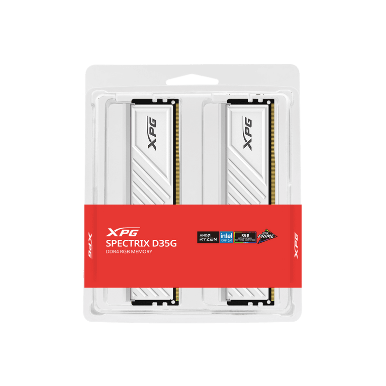 XPG GAMMIX D35 16GB DDR4 3200 PC4 25600 Memory, 2 x 8GB, 288-Pin XPG GAMMIX D35 16GB DDR4 3200 PC4 25600 Memory, 2 x 8GB, 288-Pin