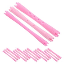 PBPBOX 90Pcs Rosy Plastic Perm Rods for Hair Styling Versatile Sizes for Salon and Home Use
