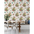 thumbnail image 5 of The Pioneer Woman White Fancy Flourish Floral Peel and Stick Wallpaper, 20.5" x 18', 5 of 6
