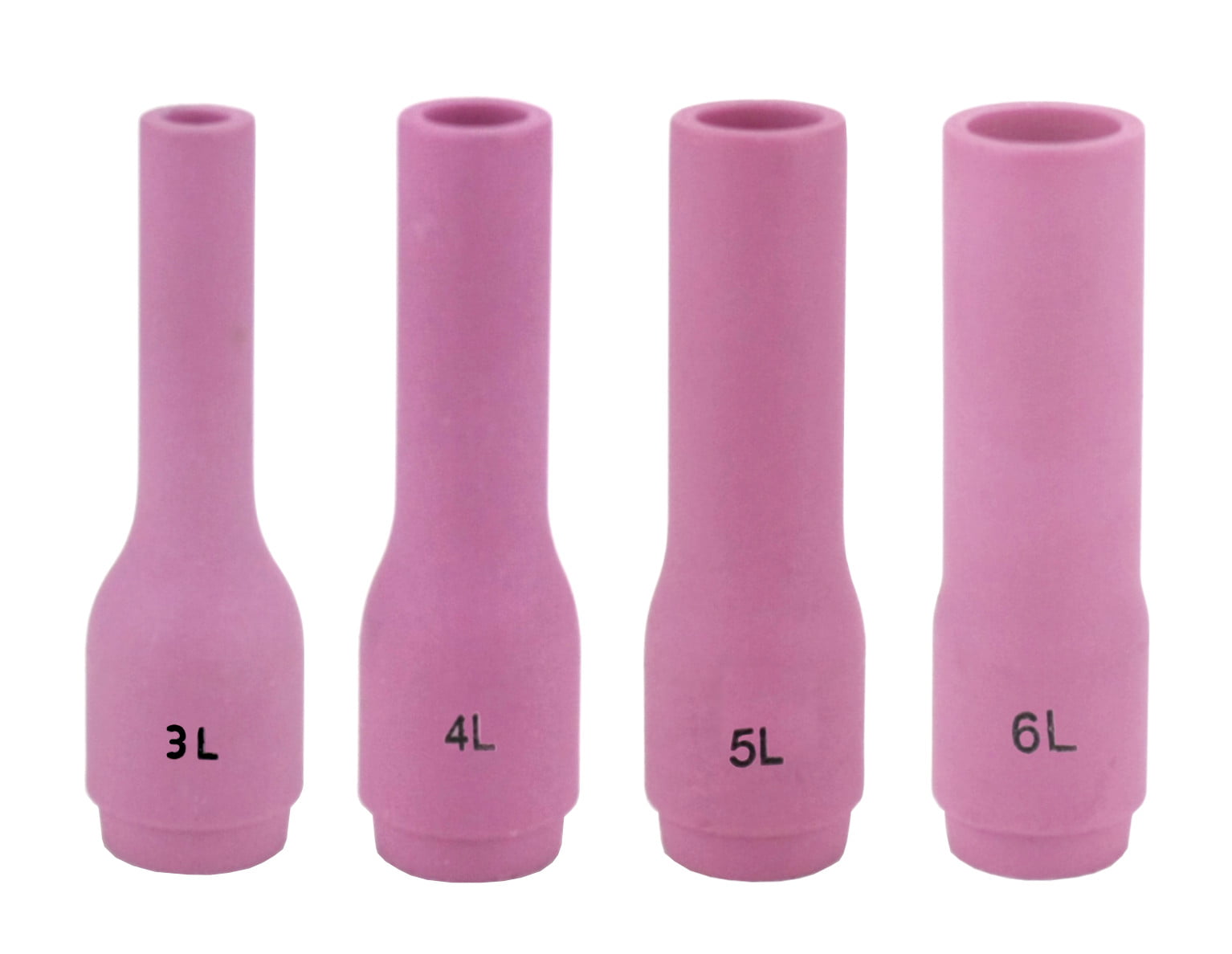 Weldmonger® Standard Alumina Cups - 4-8 Assorted Sizes, 10/PK
