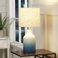 thumbnail image 2 of Better Homes & Gardens Ombre Ceramic Table Lamp, Blue Finish, 2 of 5
