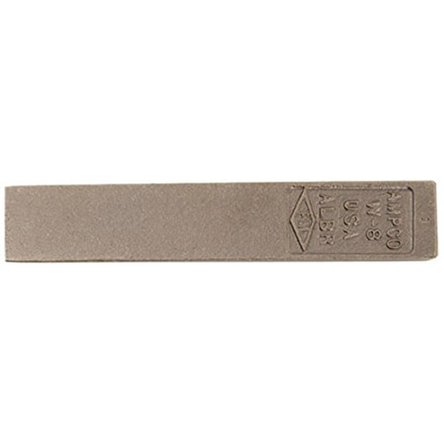 Ampco Safety Tools W-5 Coin de Bride, Non-Étincelle, Non Magnétique, Résistant à la corrosion, 1/2", 1-1/4" x 7"
