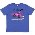 thumbnail image 3 of Inktastic Go Go Go pink racing car Youth T-Shirt, 3 of 5