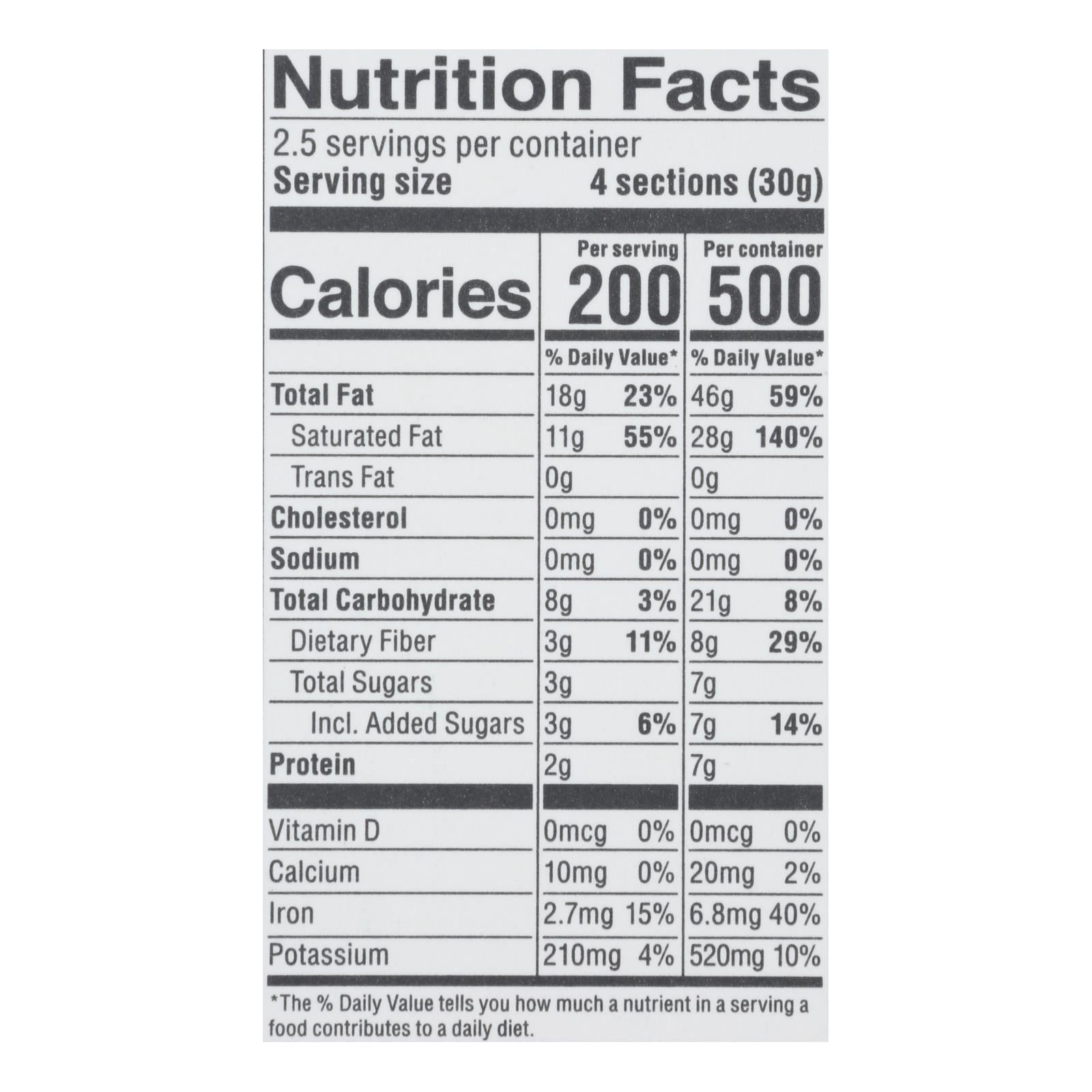 Alter Eco Americas Organic Chocolate Bar - Dark Super Blackout - Case of 12 - 2.65 oz