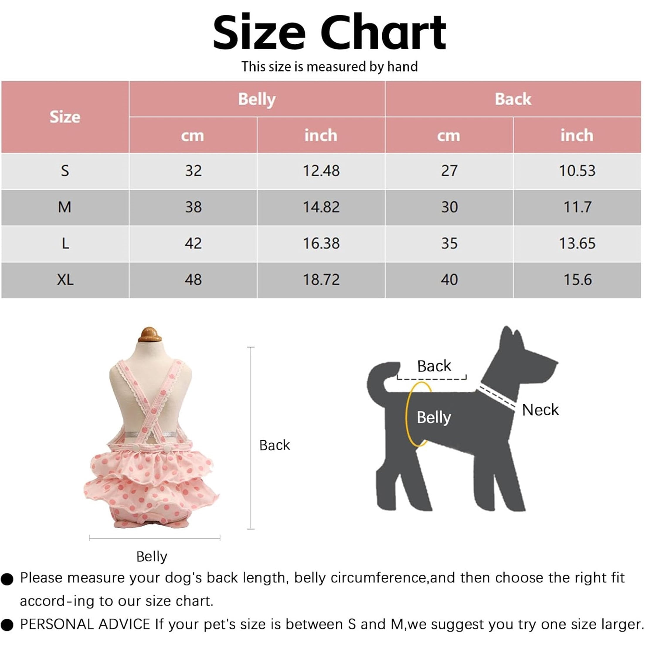 UOSIA Dog Diapers Panties with Adjustable Suspender Washable Reusable Dog Period Panties,Purple