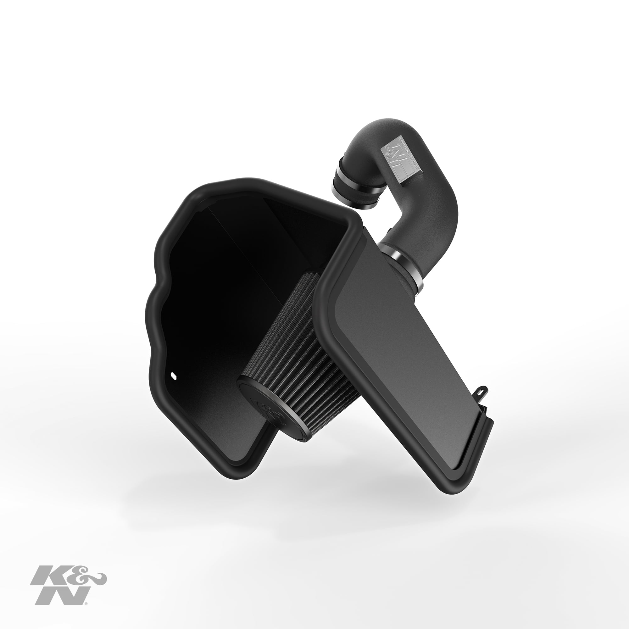 K&N Cold Air Intake Kit High Performance, Guaranteed to Increase