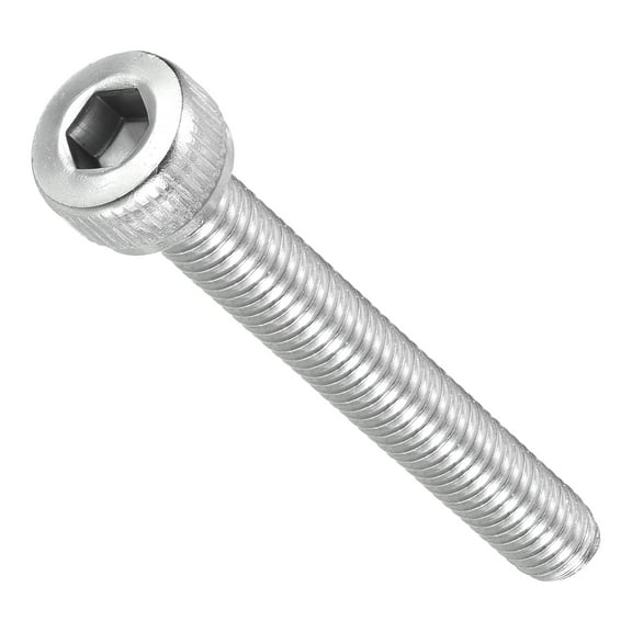 Uxcell Socket Head Cap Screw M4-0.7x25mm 50Pcs 304 Stainless Steel Allen Socket Drive Metric