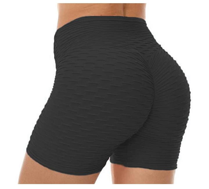 AOLIKS AOLIKS Women Workout Booty Shorts High Waist Scrunch Gym