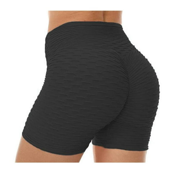 AOLIKS AOLIKS Women Workout Booty Shorts High Waist Scrunch Gym