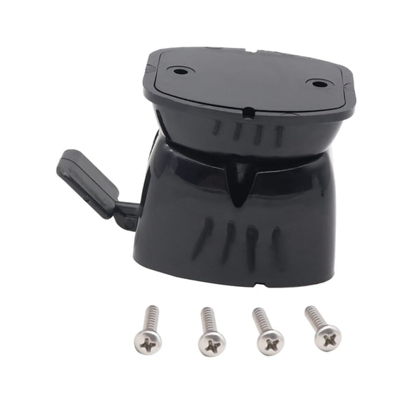 BAOSITY Baggage Door Door Lock Holder Motorhome Accessories Compartment Clips for Travel Vehicle Repair Parts Modification Black