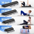 thumbnail image 3 of Yes4All Half Foam Rollers, Soft Density Round PE Foam Roll for Back Massage, Yoga Exercise - 36 inches, 3 of 6