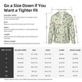 thumbnail image 6 of Goofa Green Rabbit Printed Women's UPF 50+ Sun Protection Hoodie Jacket Lightweight Long Sleeve Sun Shirt for Women with Pocket Hiking Outdoor-, 6 of 9