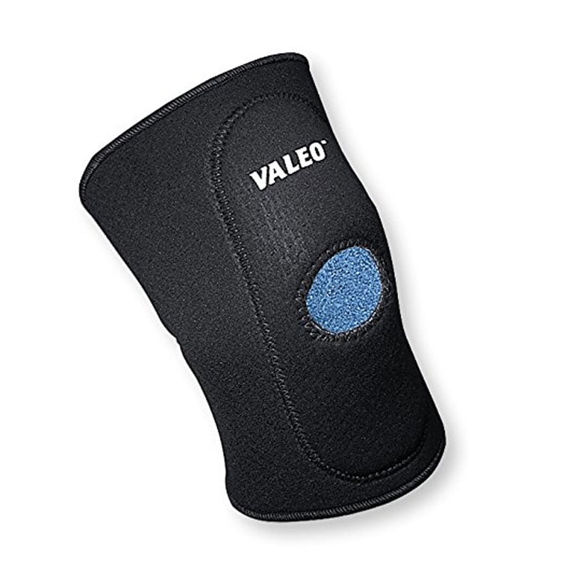 Valeo Neoprene Open Patella Knee Support, Compression and Support Slip