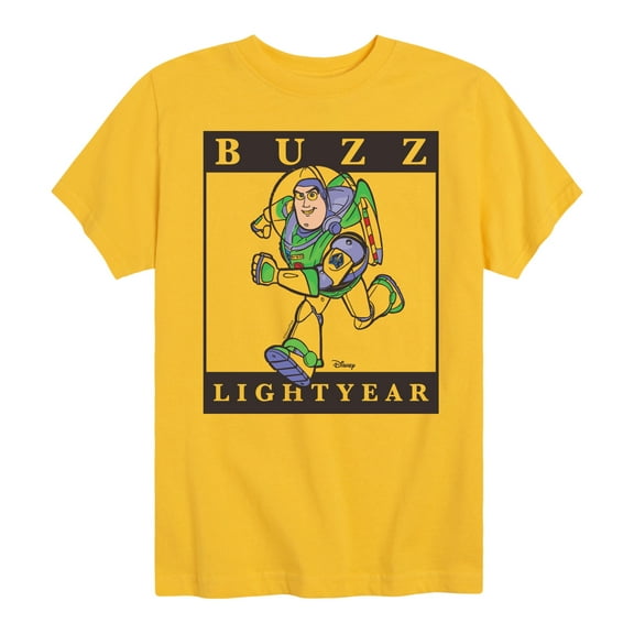 Toy Story 4 - Type Block Buzz - Toddler & Youth Short Sleeve Graphic T-Shirt