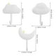 thumbnail image 2 of No-Drill Wall Hooks Easy Removal Reusable Dorm Room Accessories 7.50X6.00X2.50cm 3Pcs, 2 of 5