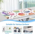 thumbnail image 5 of Cup Cakes Ironing Board Covers Heat Resistant Ironing Pad Mat Portable for Travel Washer Dryer Table, 5 of 6