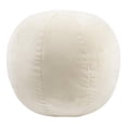 thumbnail image 1 of TOV Furniture Boba 9x9" Transitional Velvet Upholstered Pillow in Cream, 1 of 3