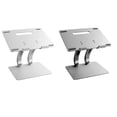 thumbnail image 2 of Soporte de refrigeración para computadora portátil de aleación de aluminio Soporte ajustable de metal para iPad Macbook Inevent DN1271-01, 2 of 7