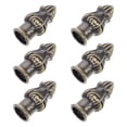 thumbnail image 1 of Durable Olive Green Iron Lamp Finial Knob for DIY Projects Easy Installation Standard Size, 1 of 5
