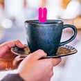 thumbnail image 5 of Tea Bag Hanger  Cute Rabbit Shape Silicone Tea Bag Holder  Soft and Reusable Tea Bag Clip  Candy Colors Spoon Tray Fixed Teacup Decoration  for Party Banquet Gathering, 5 of 5