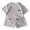 Grey, variant on Summer Clothes for Toddler Baby Girl 3 6 12 18 Months 2T 3T 4T 5T Boys Outfits Short Sleeve T-shirts and Shorts Dinosaur Tops & Shorts Sets,Red