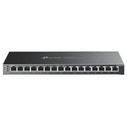TP-Link TL-SG2016P | 16 Port Gigabit Smart Managed PoE switch | 8 PoE+ Port @120W | Omada SDN Integrated | PoE Recovery | IPv6 | Static Routing | L2/L3/L4 QoS