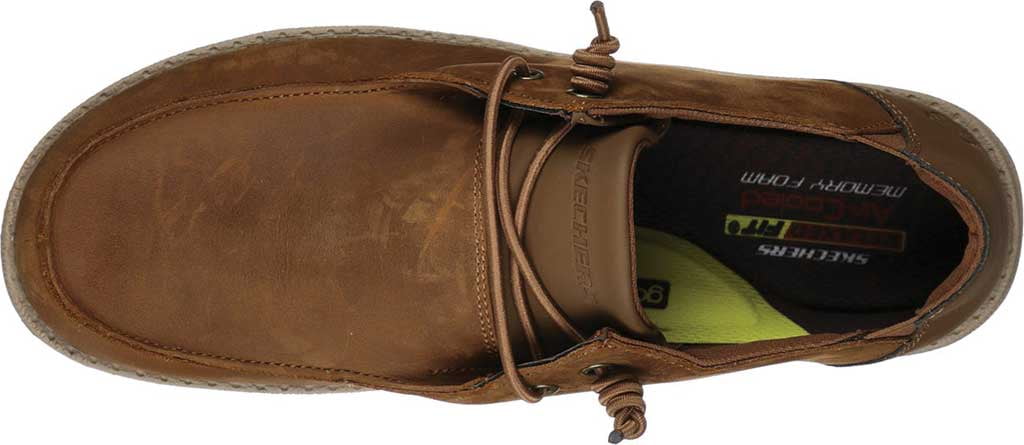Skechers: MELSON - RAMILO (210107) / Relaxed Fit Leather Moc Toe