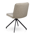 thumbnail image 5 of Bouclair Beige Fabric and Metal Dining Chair, 5 of 5
