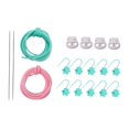 thumbnail image 2 of HUASHENG Holder Stopper Locks Bracelet Necklace Beading Jewelry Making Knitting Craft Stiches, 2 of 5