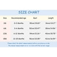 thumbnail image 3 of NAFUU Girls Bodysuits Crew Neck Fly Sleeve Solid Color Mesh Romper Baby Girl Onesies Sizes 9-12 Months, 3 of 6