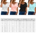 thumbnail image 2 of Women's Summer Off Shoulder Shirt Short Sleeve Lace Top Fashion V-Neck Strapless Blouse, 2 of 7