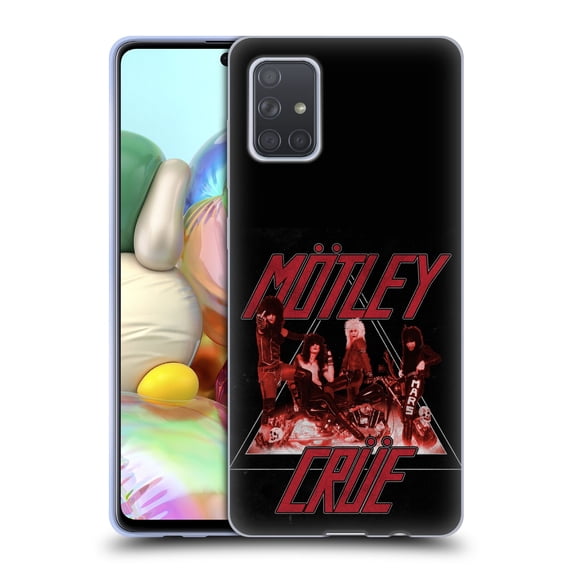 Head Case Designs Officially Licensed Motley Crue Key Art Too Fast Soft Gel Case Compatible with Samsung Galaxy A71 (2019)