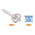 thumbnail image 3 of Unique Bargains 10pcs Port Blocker Verrouillage USB Port / PC Blocker avec Clé Codée, Bleu, 3 of 5