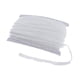 thumbnail image 4 of Ligas elásticas plegables para el cabello, paquete variado de 50 yardas Blanco, 4 of 9