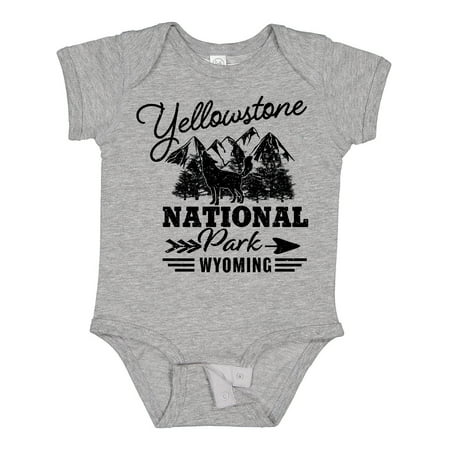 

Inktastic Wyoming Yellowstone National Park Gift Baby Boy or Baby Girl Bodysuit