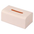 thumbnail image 4 of WEUVEB Caja Para Pañuelos De Plástico Rosa Para En Oficina Y Hogar Y Resistente, 4 of 8