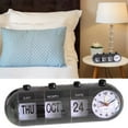 thumbnail image 1 of Calendar Alarm Clock, Innovative Accurate Time Desktop Clock  For Home For Bedroom White,Black, 1 of 8