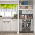 thumbnail image 5 of LALILO Kitchen Curtain Valance Beautiful Lavender Field Rod Pocket Window Curtain 52"x 18" Set of 2, 5 of 5
