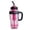 A003- Hot Pink, variant on Green ICE CREAM Large Capacity Tumbler 1400ML (≈57oz) Portable Handle Straw Cup - with Built - in Straw, Leak - Proof Design, BPA - Free Material - for Daily Commute, Office Use, Outdoor Activities,