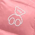 thumbnail image 4 of Atogsazn Baby Boys Fleece Lined Jacket Casual Zip Up Long Sleeve Hooded Coat Fall Winter Clothes Outdoor Outerwear B-Pink 5-6 Years on Clearance, 4 of 5