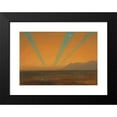 thumbnail image 2 of Frederic Edwin Church 24x18 Black Modern Framed Museum Art Print Titled - Landscape with Sunset (1860-70), 2 of 5